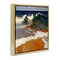 Stupell Industries Glassy Wave Break Floating Frame, design by Walker Noble